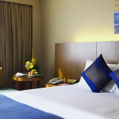 Отель Ramada Plaza by Wyndham Bangkok Menam Riverside 5* Номер Делюкс с двуспальной кроватью фото 15