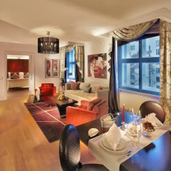 Отель The Grand Mark Prague 5* Улучшенный номер с различными типами кроватей фото 6