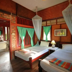 Отель Green View Village Resort 3* Бунгало с различными типами кроватей фото 15