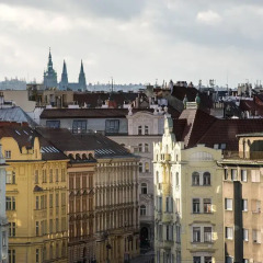 Отель Mama Shelter Prague Чехия, Прага - 10 отзывов об отеле, цены и фото номеров - забронировать отель Mama Shelter Prague онлайн балкон