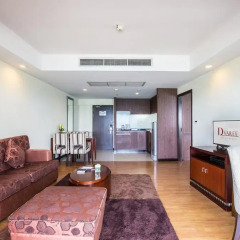Отель D Varee Jomtien Beach 4* Представительский люкс с различными типами кроватей фото 11