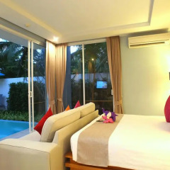 Отель APSARA Beachfront Resort and Villa 4* Улучшенный номер с различными типами кроватей фото 8