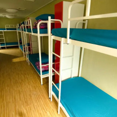 Kimchee Sinchon Guesthouse - Hostel Кровать в общем номере с двухъярусной кроватью фото 4