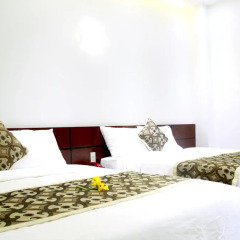 Отель Hoi An Golden Horse Villa 2* Улучшенный семейный номер с двуспальной кроватью фото 9