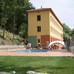 Отель Alberg Roques Blanques Рибес-де-Фресер бассейн
