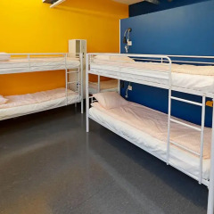 Отель CheapSleep Helsinki Кровать в общем номере с двухъярусной кроватью фото 8