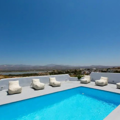 Отель Naxian Utopia Luxury Villas & Suites 3* Люкс с различными типами кроватей фото 8