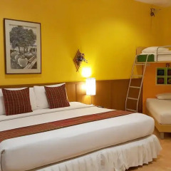 Отель Birds & Bees Resort 3* Семейный люкс с двуспальной кроватью фото 9