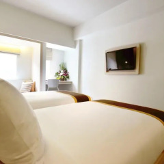 Отель Swiss-Belinn Legian 3* Улучшенный номер с различными типами кроватей фото 5