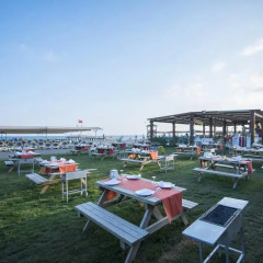 Port Nature Luxury Resort Hotel & Spa Богазкент пляж