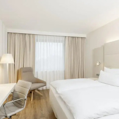 Hotel NH Düsseldorf City Nord 4* Стандартный номер разные типы кроватей фото 8