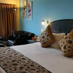 Отель The Suryaa New Delhi 5* Номер Делюкс с различными типами кроватей фото 5