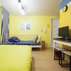 Отель Han River Guesthouse 2* Студия с различными типами кроватей фото 28