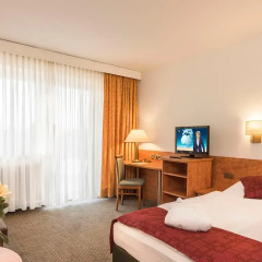 Hotel Am Moosfeld 4* Стандартный номер с различными типами кроватей фото 3