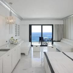 Отель Mitsis Alila Exclusive Resort and Spa 5* Улучшенный номер с 2 отдельными кроватями фото 3