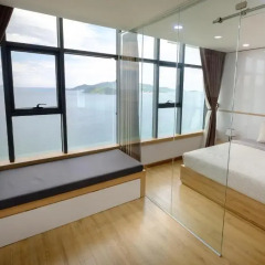 Апартаменты Sunrise Ocean View Apartment Студия с различными типами кроватей фото 2