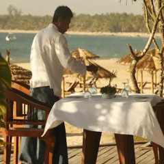 Отель NgapaliI Bay Villas & Spa балкон