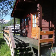 Отель Skysstasjonen Cottages Коттедж с различными типами кроватей фото 10