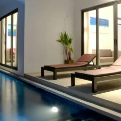 Отель Seastone Private Pool Villas 4* Вилла разные типы кроватей фото 8
