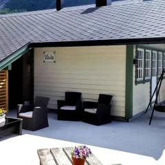 Отель Vollsnes Feriehus 3* Коттедж с различными типами кроватей фото 36