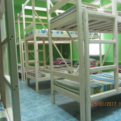 Hostel Laim Кровать в женском общем номере с двухъярусной кроватью