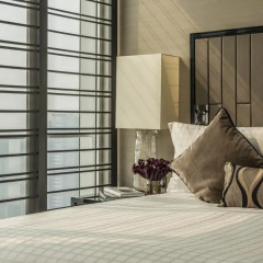 Four Seasons Hotel Shanghai at Pudong 5* Номер Делюкс с различными типами кроватей фото 4