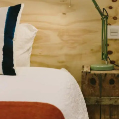 Отель Off Beat Guesthouse 2* Стандартный номер с двуспальной кроватью (общая ванная комната) фото 22