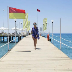Galeri Resort Hotel – All Inclusive Турция, Окурджалар - 2 отзыва об отеле, цены и фото номеров - забронировать отель Galeri Resort Hotel – All Inclusive онлайн приотельная территория фото 2