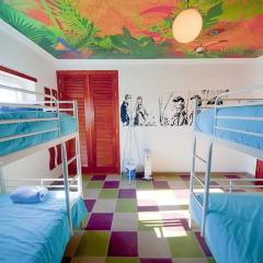 Отель Captain's Log House 2* Кровать в общем номере двухъярусные кровати фото 3
