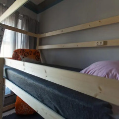 Artist Hostel na Kievskoy Кровать в общем номере с двухъярусными кроватями