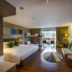 Отель Novotel Phuket Karon Beach Resort and Spa 4* Стандартный номер двуспальная кровать фото 5