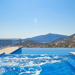 Villa Cina Kalkan Турция, Калкан - отзывы, цены и фото номеров - забронировать отель Villa Cina Kalkan онлайн бассейн
