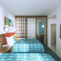 Отель Universals Cabana Bay Beach Resort 3* Стандартный номер с различными типами кроватей фото 5