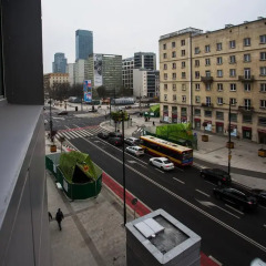 Отель Apartament Świętokrzyska Студия с различными типами кроватей фото 2