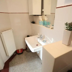 Отель Ferienwohnung Apart-Coli Кёльн ванная фото 2
