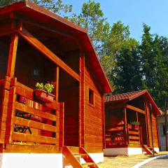 Отель Bungalows Rafting Benamejí Бунгало с различными типами кроватей фото 11