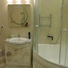 Гостиница Lux apartament UFA ванная фото 2