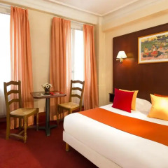 Отель Hôtel Londres Saint Honoré 2* Стандартный номер с двуспальной кроватью фото 2
