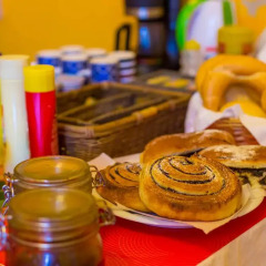 Отель Jó itt Pesten Венгрия, Будапешт - отзывы, цены и фото номеров - забронировать отель Jó itt Pesten онлайн питание фото 2
