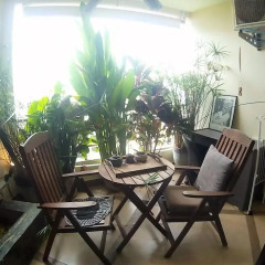 Апартаменты Studio Viewtalay 3 Anastasiya Паттайя балкон