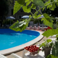 Hotel Trafalgar Римини бассейн