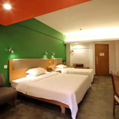 Отель 4th Zhongshan Road Garden Inn 3* Стандартный номер с 2 отдельными кроватями фото 2