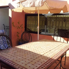 Отель Riad Les Portes De La Medina балкон