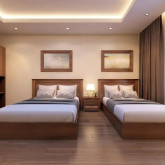 Отель Hoang Kim Hotel Вьетнам, Вунгтау - отзывы, цены и фото номеров - забронировать отель Hoang Kim Hotel онлайн комната для гостей фото 5