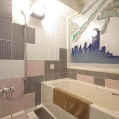 Hotel Imalle Yokohama Isezakicho - Hostel Улучшенный номер с различными типами кроватей фото 2