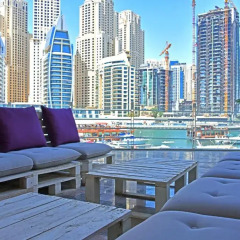 Отель Jannah Marina Bay Suites пляж