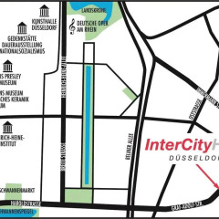 Отель IntercityHotel Düsseldorf городской автобус