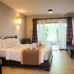 Отель Sarikantang Resort And Spa 3* Стандартный номер с различными типами кроватей фото 10