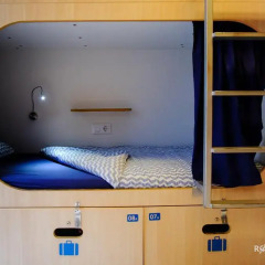 Отель Rocket Hostels Gracia 2* Кровать в общем номере с двухъярусной кроватью фото 2