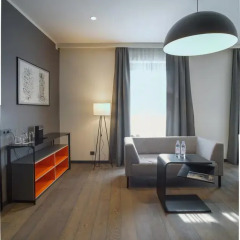 Отель Pullman Riga Old Town Улучшенный номер с различными типами кроватей фото 13